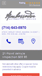 Mobile Screenshot of ambassadorautoservice.com